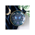 Round Midnight Moth Trinket Dish