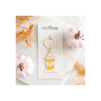 Pumpkin Spice Latte Keyring