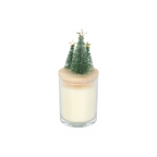 Bah Humbug Orange & Clove Glass Candle with Tree