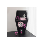 Small Black Coffin Shelf
