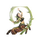 Earth Elemental Sorceress Figurine by Anne Stokes