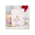 Love Letter Locket Necklace on Greeting Card