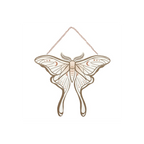 Luna Moth Hanging Sign