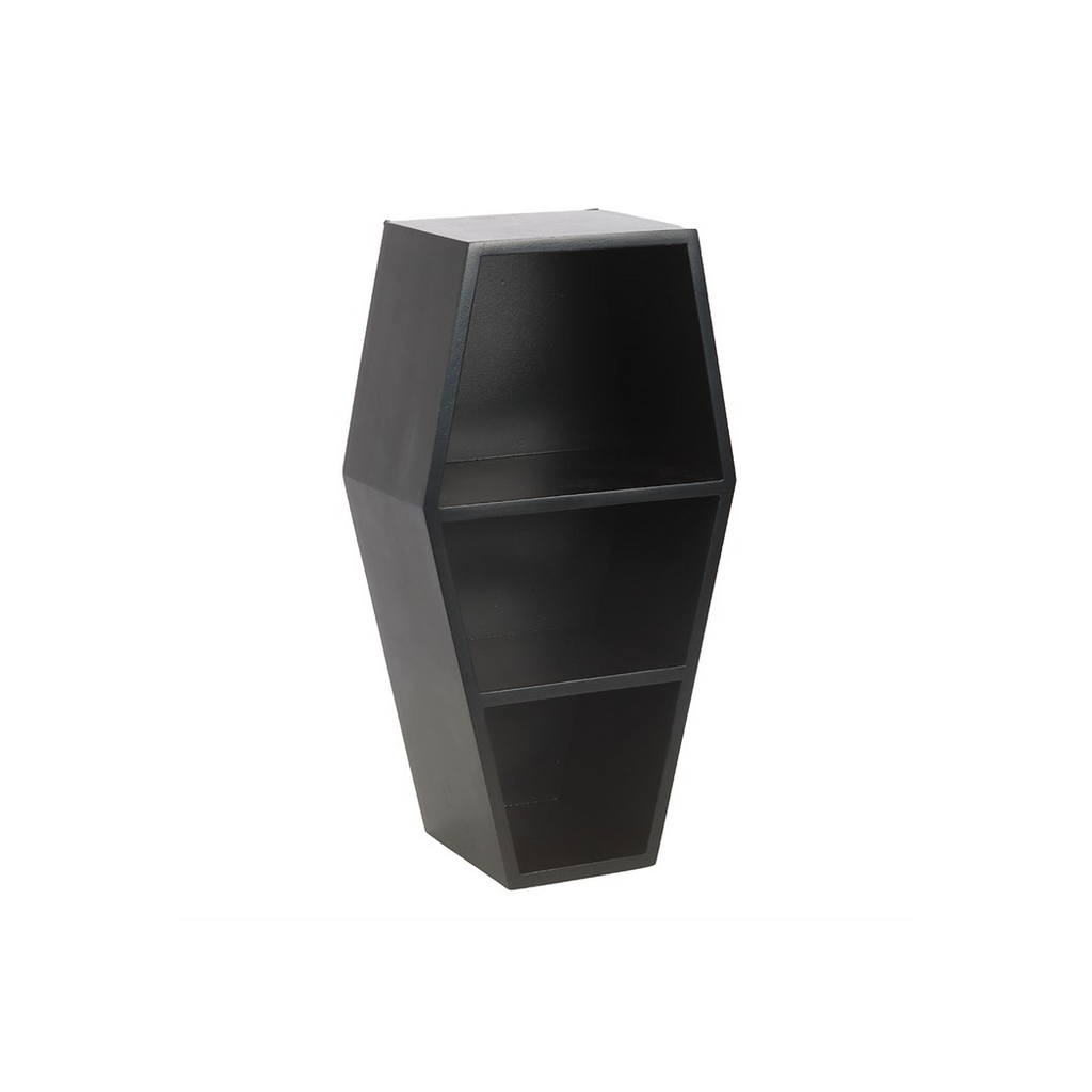Small Black Coffin Shelf