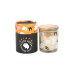 Sweet and Spooky Candy Corn Candle