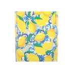 Lemon Print Can Glass
